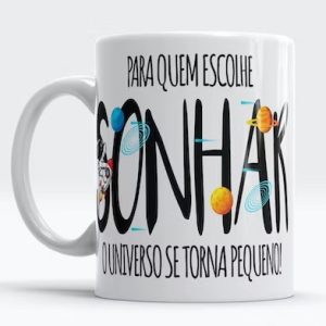 Caneca "Inspiração Plano de Voo" - Design 2